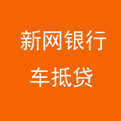 轮台新网银行车抵贷